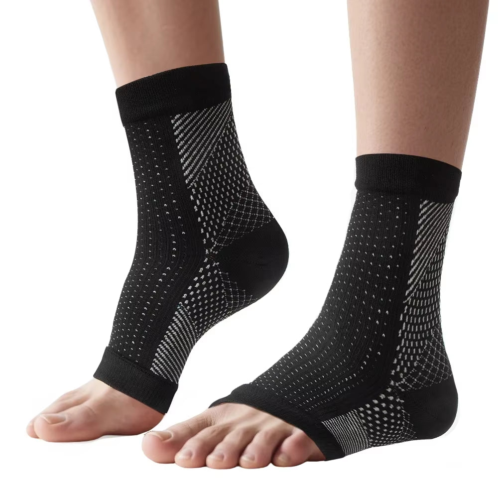 1Pair Compression Socks, Ankle Brace Support Neuropathy Soothe Socks, Nano Soothesocks for Men Women Outdoor Sport